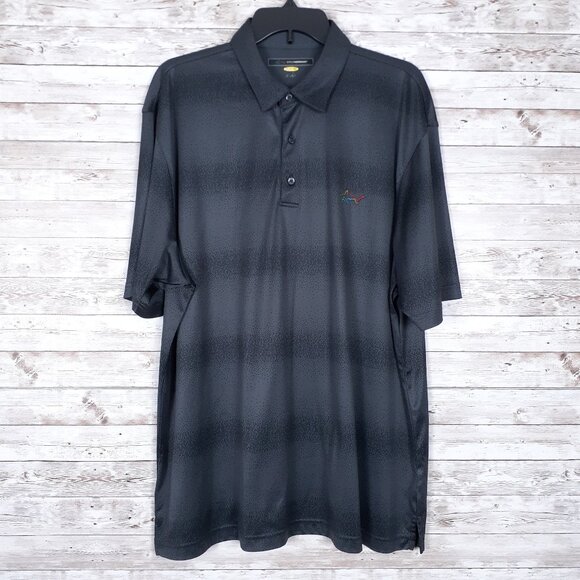 Greg Norman Collection Other - Greg Norman Mens Polo Shirt XXL Golf Play Dry Black Short Sleeve 50